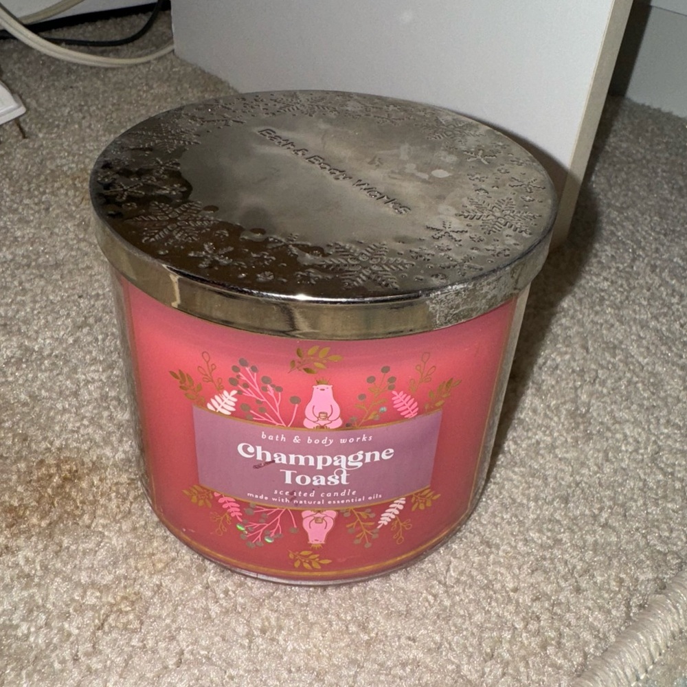 Bath & Body Works 3-wick Candle - Champagne Toast